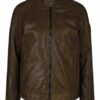 Strellson S.C. Osco Lederjacke Herren, Braun