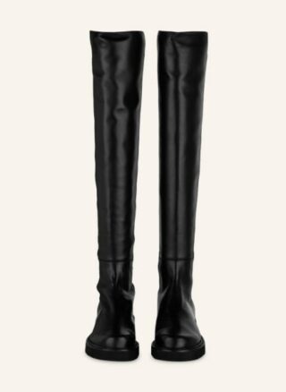 Stuart Weitzman 5050 Lift Overknee-Stiefel Damen, Schwarz