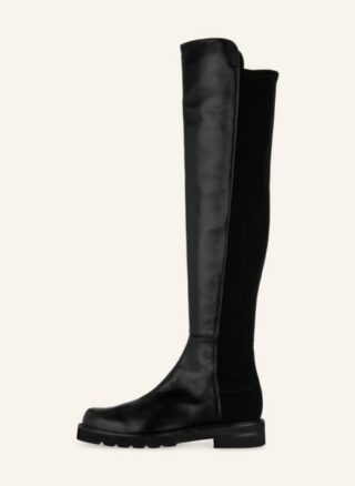 Stuart Weitzman 5050 Lift Overknee-Stiefel Damen, Schwarz