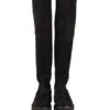 Stuart Weitzman 5050 Overknee-Stiefel Damen, Schwarz