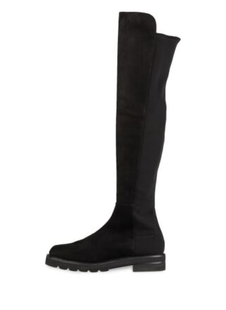 Stuart Weitzman 5050 Overknee-Stiefel Damen, Schwarz