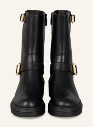 Stuart Weitzman Boots Ryder Biker Boots Damen, Schwarz