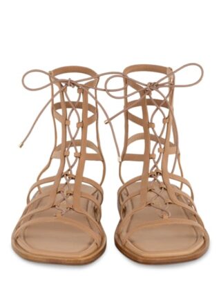 Stuart Weitzman Kora Riemchensandalen Damen, Beige