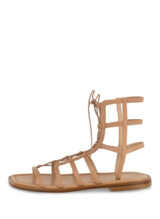 Stuart Weitzman Kora Riemchensandalen Damen, Beige