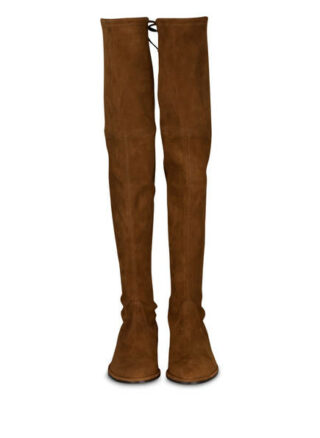 Stuart Weitzman Lowland Overknee-Stiefel Damen, Braun