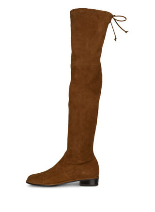 Stuart Weitzman Lowland Overknee-Stiefel Damen, Braun