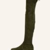Stuart Weitzman Lowland Overknee-Stiefel Damen, Grün