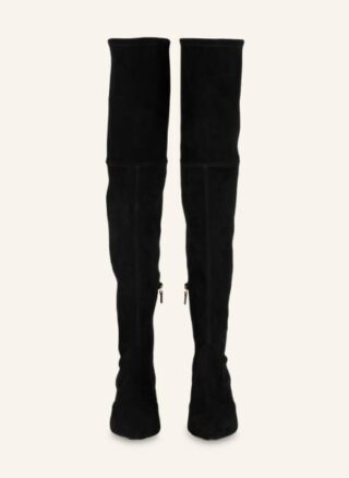 Stuart Weitzman Max 50 Overknee-Stiefel Damen, Schwarz