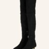 Stuart Weitzman Max 50 Overknee-Stiefel Damen, Schwarz