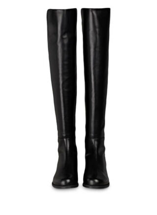 Stuart Weitzman Overknee-Stiefel Damen, Schwarz