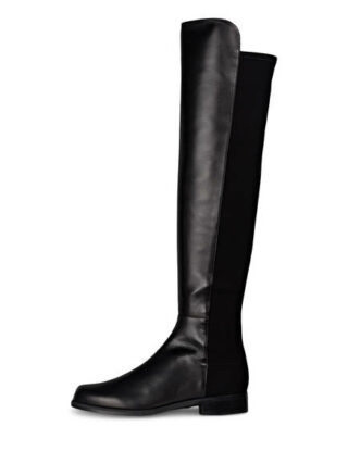 Stuart Weitzman Overknee-Stiefel Damen, Schwarz