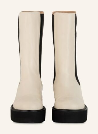 Stuart Weitzman Presley Chelsea Boots Damen, Weiß