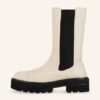 Stuart Weitzman Presley Chelsea Boots Damen, Weiß