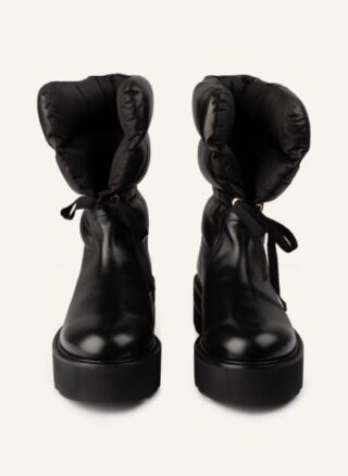 Stuart Weitzman Tyler Ultralift Plateau-Boots Damen, Schwarz