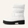 Stuart Weitzman Tyler Ultralift Plateau-Boots Damen, Weiß