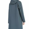 Stutterheim Charcoal Regenjacke Damen, Blau