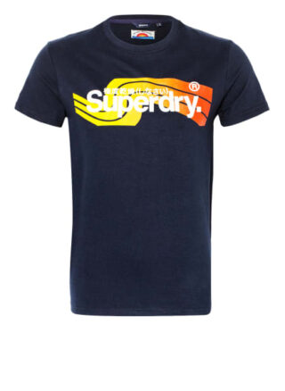 Superdry Cali T-Shirt Herren, Blau