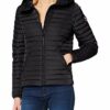 Superdry Core Down Daunenjacke Damen, Schwarz
