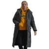 Superdry Everest Coat Steppmantel Damen, Grau