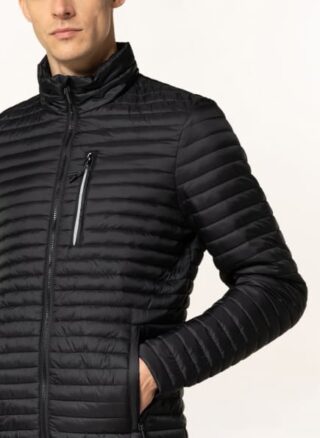 Superdry Fuji Steppjacke Herren, Schwarz