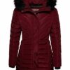 Superdry Icelandic Parka Damen, Rot