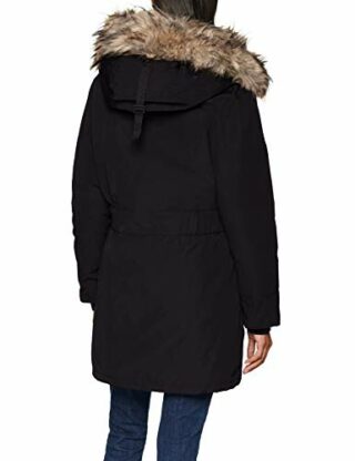 Superdry Rookie DOWN Parka Damen, Schwarz