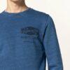 Superdry Sweatshirt Herren, Blau