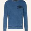 Superdry Sweatshirt Herren, Blau