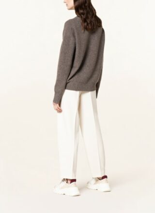 (THE MERCER) N.Y. Cashmere-Pullover Damen, Beige