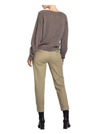 (THE MERCER) N.Y. Cashmere-Pullover Damen, Beige