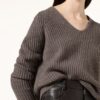(THE MERCER) N.Y. Cashmere-Pullover Damen, Beige