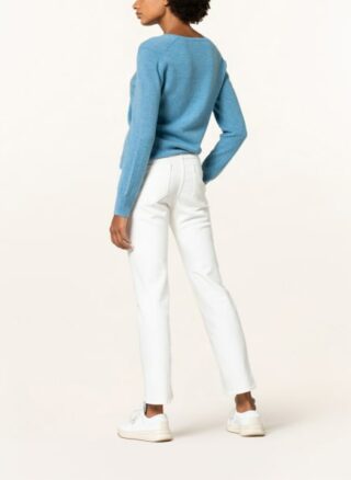 (THE MERCER) N.Y. Cashmere-Pullover Damen, Blau