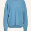 (THE MERCER) N.Y. Cashmere-Pullover Damen, Blau