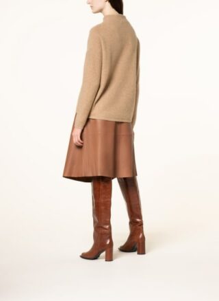 (THE MERCER) N.Y. Cashmere-Pullover Damen, Braun