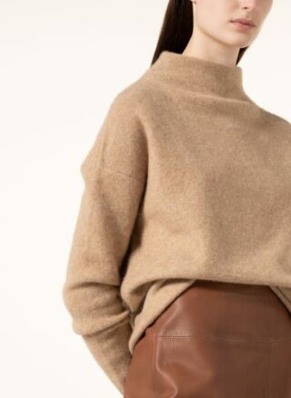 (THE MERCER) N.Y. Cashmere-Pullover Damen, Braun