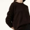 (THE MERCER) N.Y. Cashmere-Pullover Damen, Braun