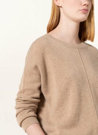 (THE MERCER) N.Y. Cashmere-Pullover Damen, Braun