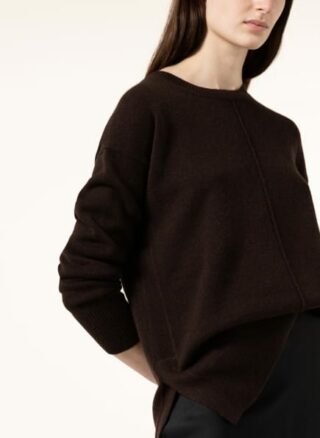 (THE MERCER) N.Y. Cashmere-Pullover Damen, Braun