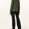 (THE MERCER) N.Y. Cashmere-Pullover Damen, Grün