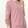 (THE MERCER) N.Y. Cashmere-Pullover Damen, Pink