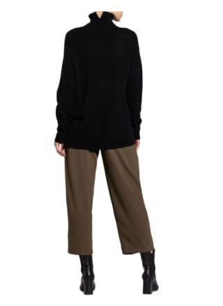 (THE MERCER) N.Y. Cashmere-Pullover Damen, Schwarz