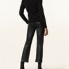 (THE MERCER) N.Y. Cashmere-Pullover Damen, Schwarz