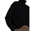 (THE MERCER) N.Y. Cashmere-Pullover Damen, Schwarz