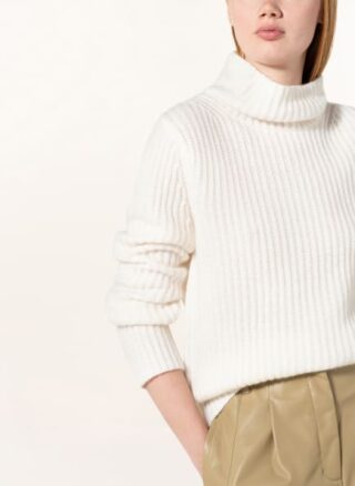 (THE MERCER) N.Y. Cashmere-Pullover Damen, Weiß
