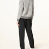 (THE MERCER) N.Y. Cashmere-Strickjacke Damen, Grau