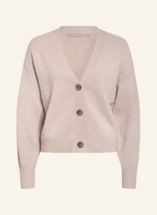 (THE MERCER) N.Y. Cashmere-Strickjacke Damen, Pink