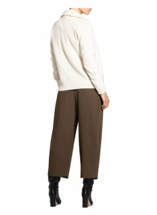 (THE MERCER) N.Y. Cashmere-Strickjacke Damen, Weiß