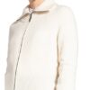 (THE MERCER) N.Y. Cashmere-Strickjacke Damen, Weiß