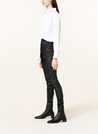(THE MERCER) N.Y. Lederhose Damen, Schwarz