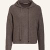 (THE MERCER) N.Y. Strick-Hoodie Damen, Beige